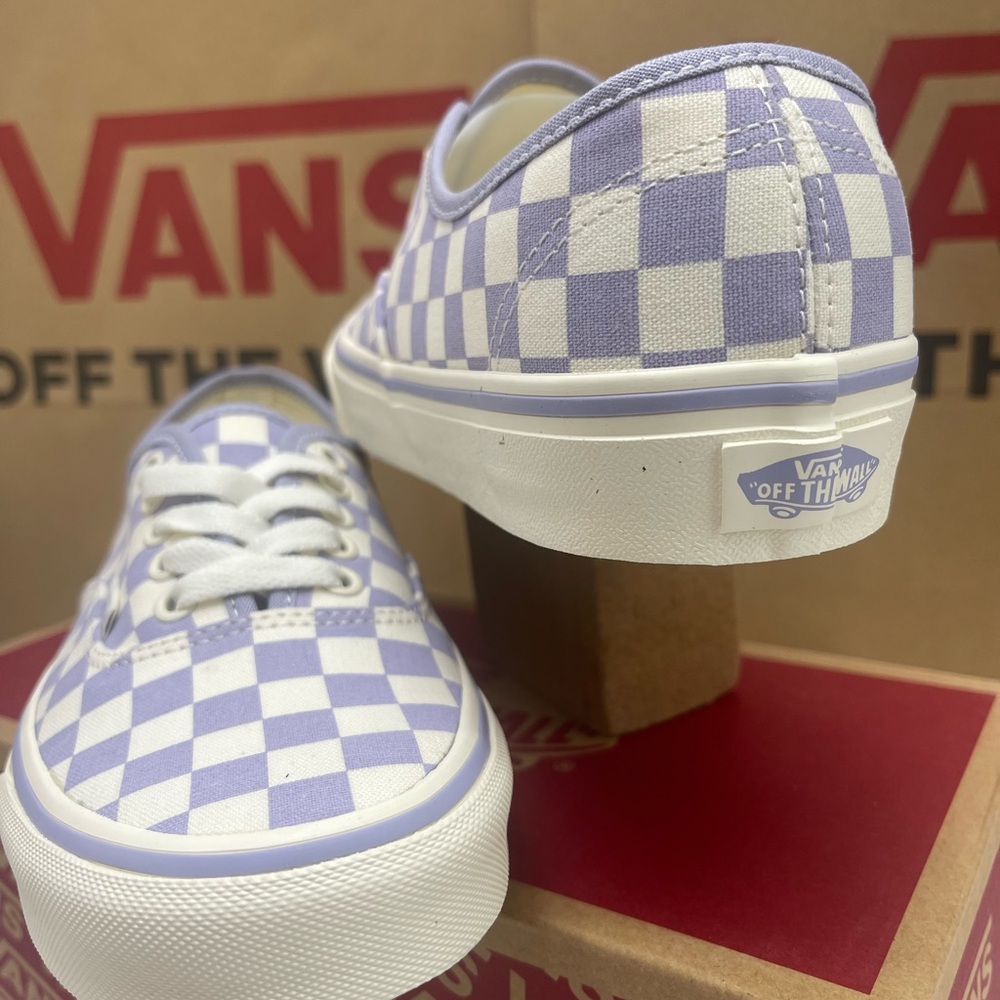 Vans WMNS Authentic
Checkerboard Lilac Sneakers 
VN000BW5LLC
 Lavender - Picture 8 of 16